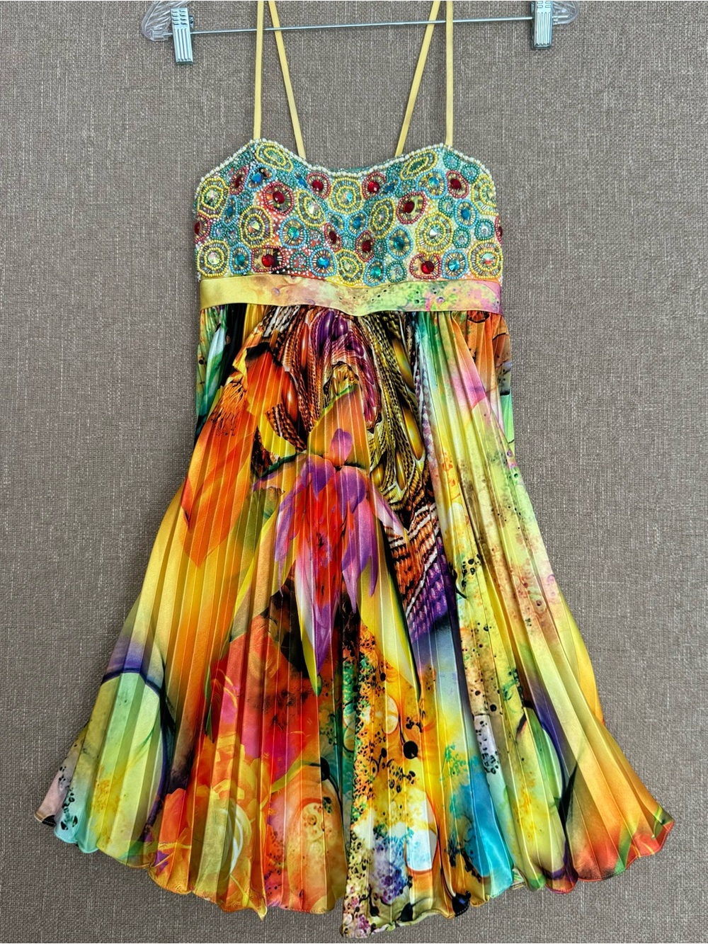 fairycore y2k beaded babydoll homecoming dress